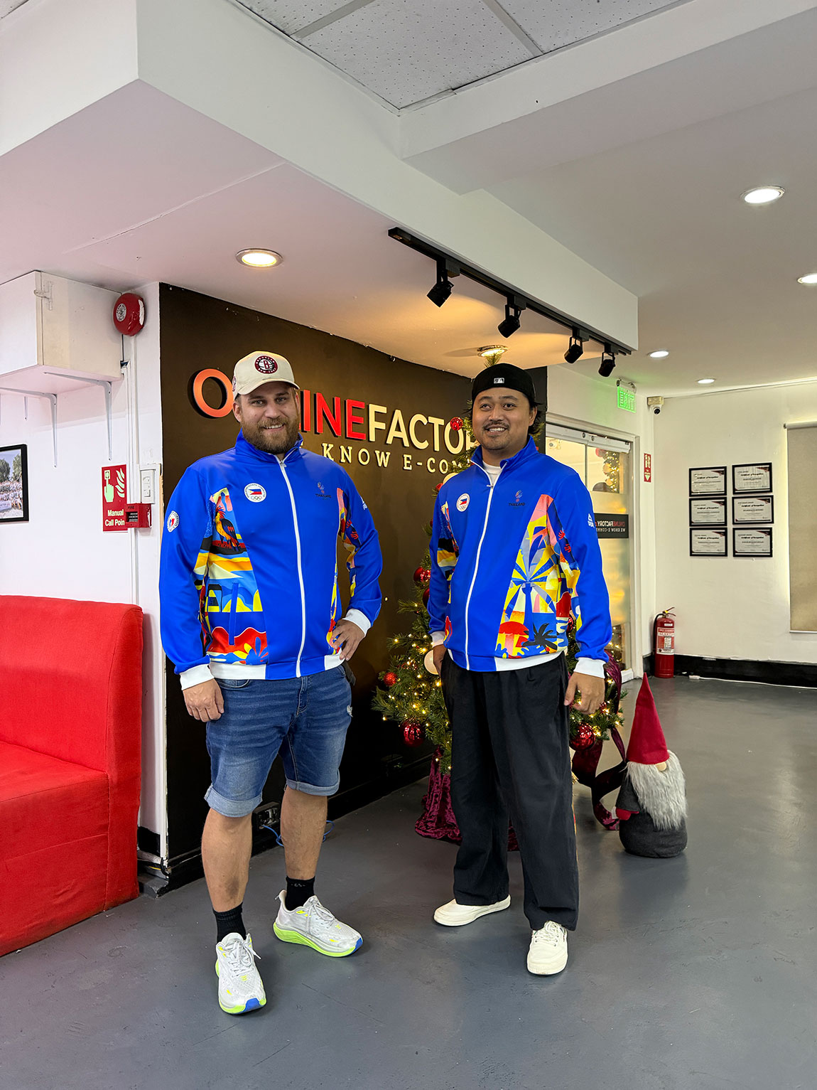 Floorball martin and russel